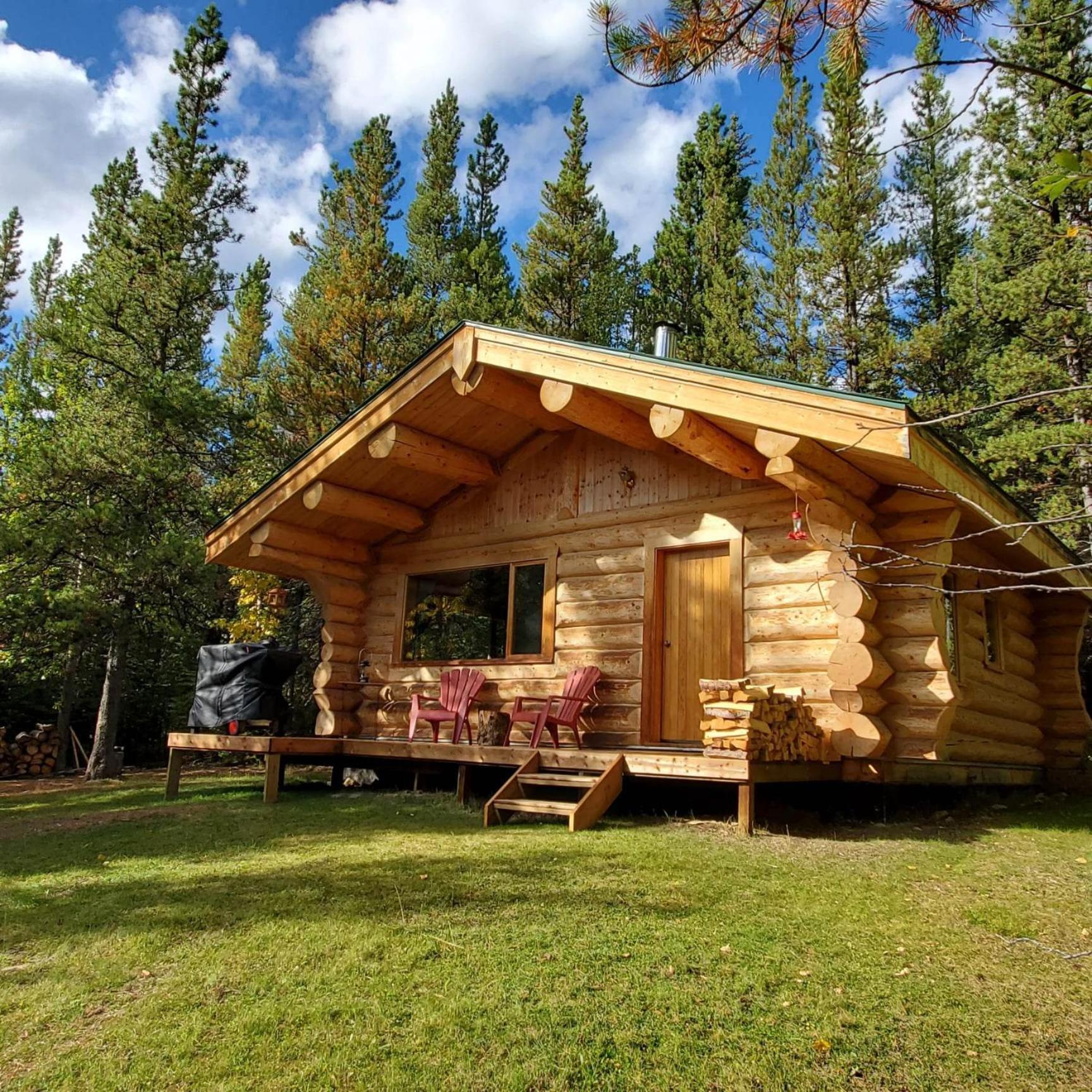 Rocky Mountain Escape Dome & Log Cabin Rentals - Rock Lake Rock Lake Lodge Provincial Park Zewnętrze zdjęcie