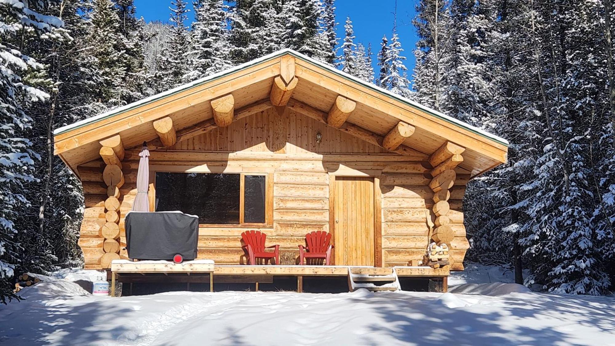 Rocky Mountain Escape Dome & Log Cabin Rentals - Rock Lake Rock Lake Lodge Provincial Park Zewnętrze zdjęcie