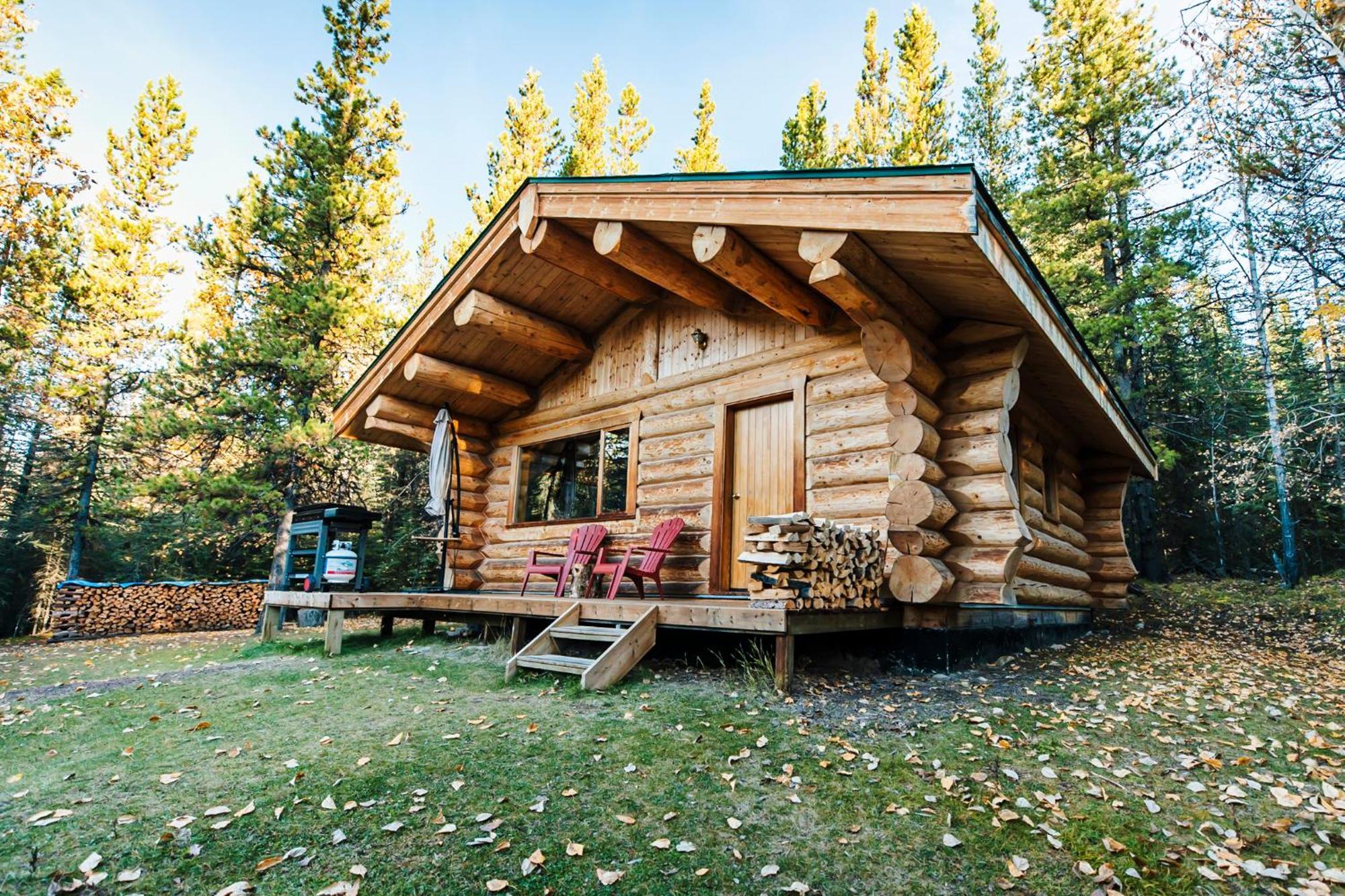 Rocky Mountain Escape Dome & Log Cabin Rentals - Rock Lake Rock Lake Lodge Provincial Park Zewnętrze zdjęcie