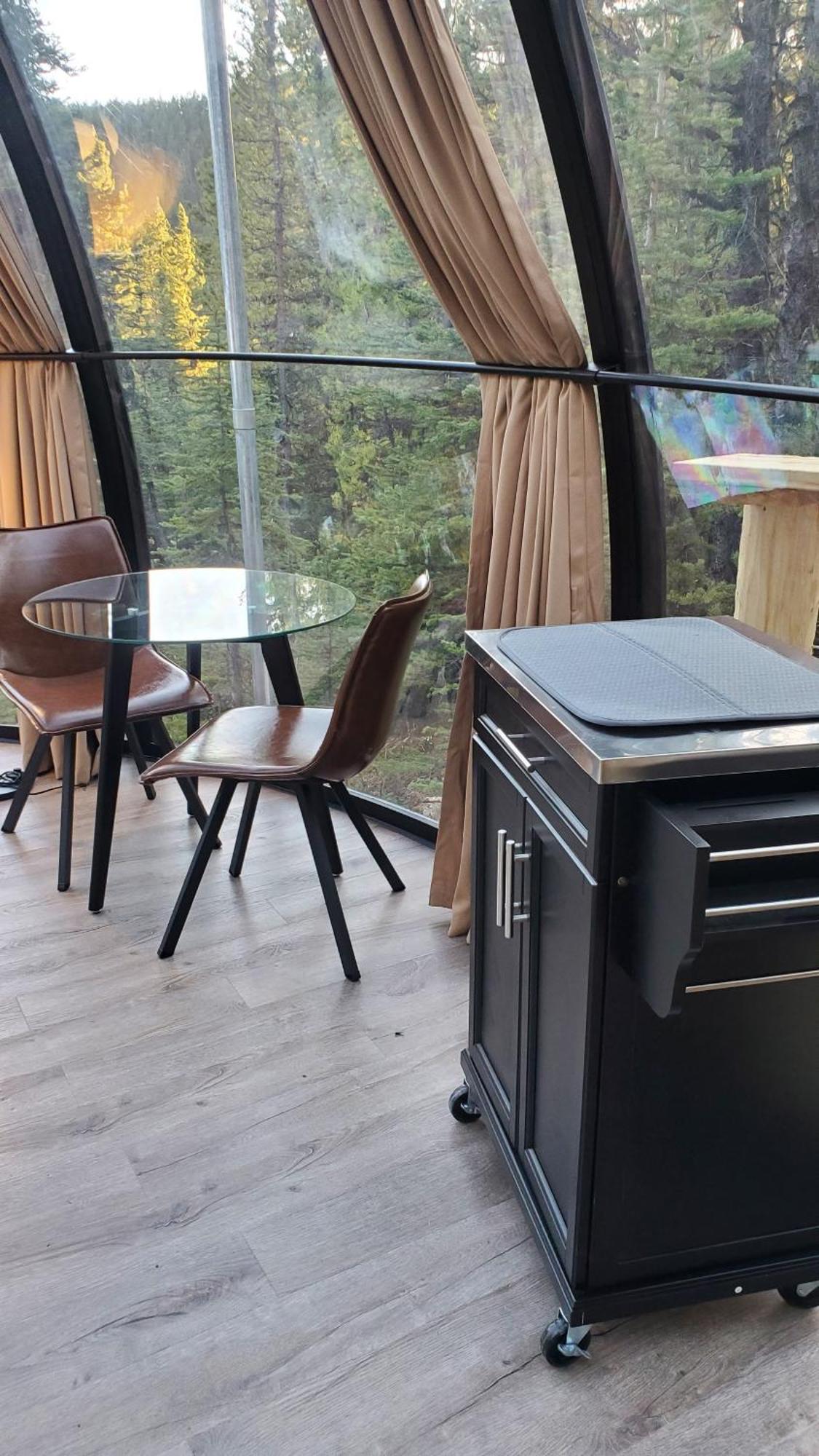 Rocky Mountain Escape Dome & Log Cabin Rentals - Rock Lake Rock Lake Lodge Provincial Park Zewnętrze zdjęcie